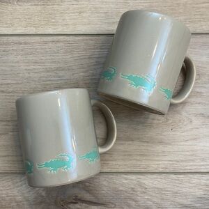 Waechtersbach Vintage‎ Alligator Mugs